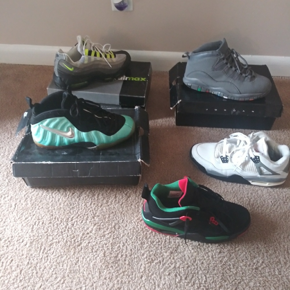 Jordans Airmax 95 Foamposites